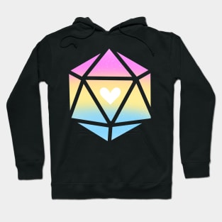 Pansexual Pixie Heart Dice Hoodie